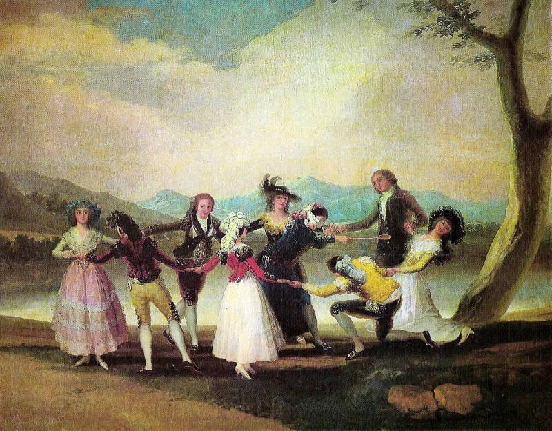 Francisco de Goya Blind Man s Bluff France oil painting art